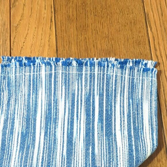 Free People Pants Size 4 Raw Hem Wide Leg Marta Yarn Dye Trousers Wide Leg - Picture 10 of 10